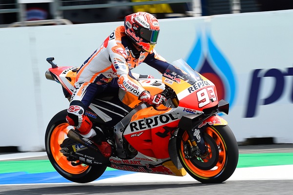 Gp Thailandia, Marquez mondiale: "Ho pensato solo alla vittoria"