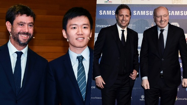 Inter-Juve, Suning contro Exor: un duello da 175 miliardi