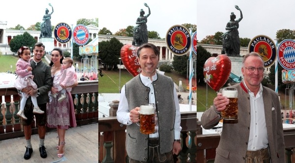 Tutto il Bayern all'Oktoberfest dopo la sconfitta con l'Hoffenheim