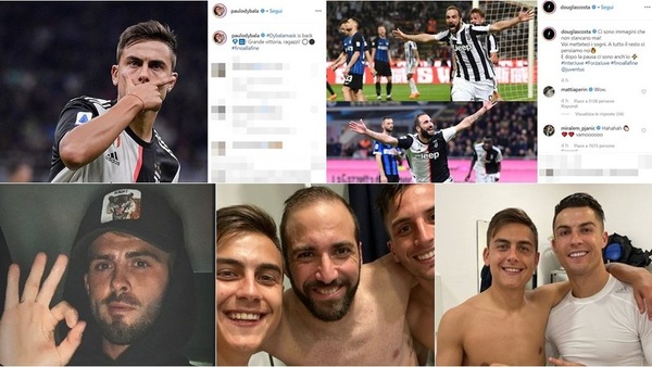 La Juve fa festa sui social: che messaggio di Douglas Costa!