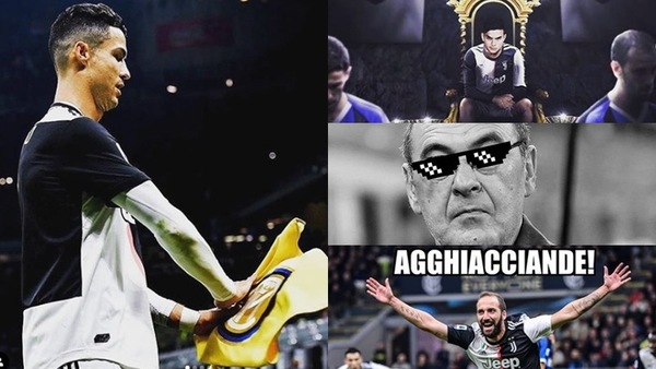 La Juve affonda l'Inter di Conte: le ironie sui social si scatenano