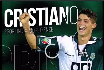 Cristiano Ronaldo: eccolo a 17 anni, primi gol nello Sporting. Ora caccia ai 700