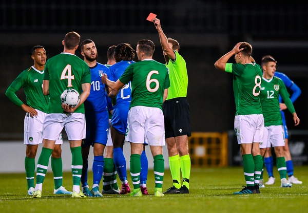 Under 21, l'Italia pareggia in Irlanda: Kean entra e si fa espellere