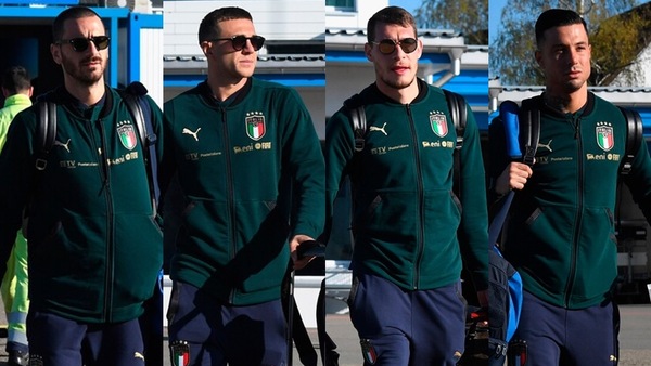 Da Bonucci a Belotti: l'Italia record di Mancini torna a casa