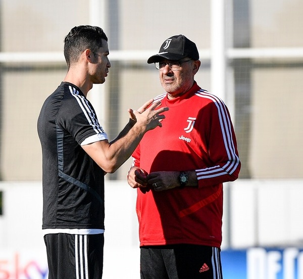 Juve, Ronaldo è tornato: subito confronto con Sarri