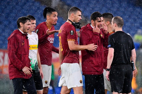 La Roma non ci sta: proteste di Fonseca nei confronti dell'arbitro a fine partita