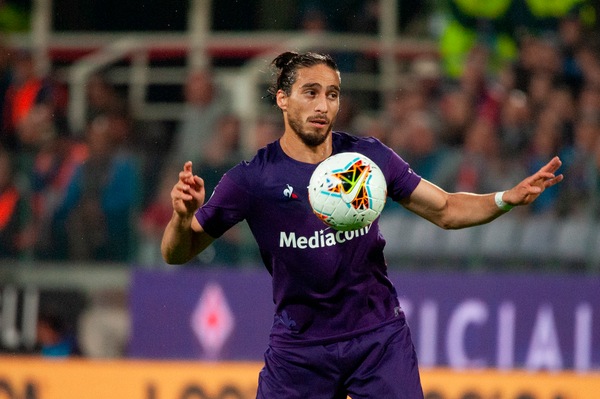Fiorentina, esami per Caceres: lesione muscolare