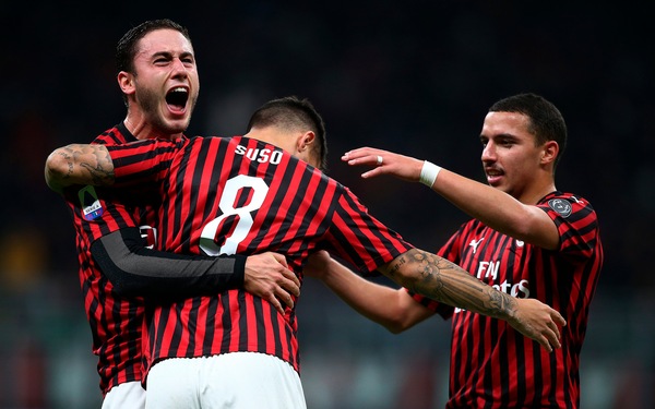 Milan-Spal 1-0, il tabellino