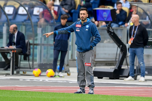 Napoli, Davide Ancelotti: "Mano di Mario Rui? Faremo un allenamento a parte"