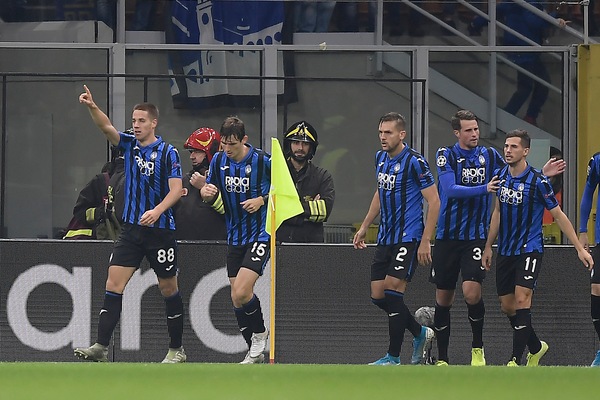 Atalanta-Manchester City 1-1: Pasalic segna, Ilicic spaventa Guardiola