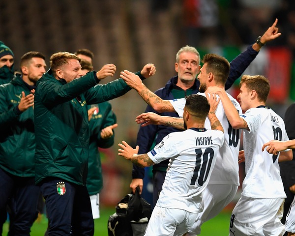 Bosnia-Italia 0-3: show azzurro, Mancini è da record