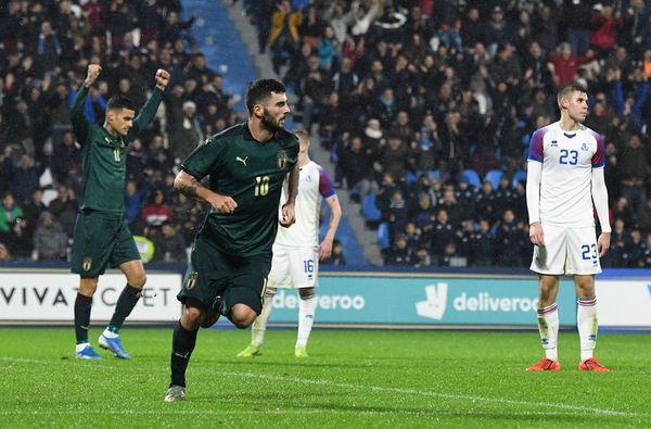 Cutrone lancia l'Italia U21: doppietta nel 3-0 all'Islanda
