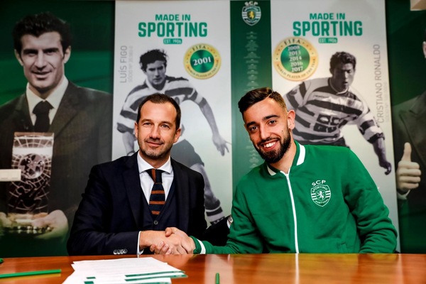 Bruno Fernandes blindato dallo Sporting Lisbona: clausola rescissoria da 100 milioni di euro