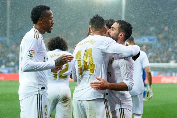 Liga, il Real Madrid in testa: decide Carvajal al 69'