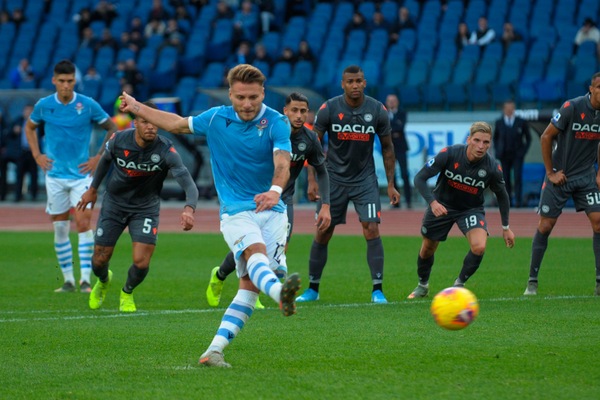 Lazio-Udinese 3-0, il tabellino