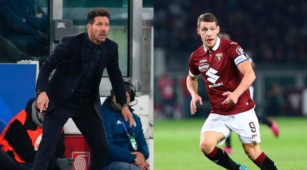 As: "Torino, Belotti per Simeone all'Atletico Madrid"