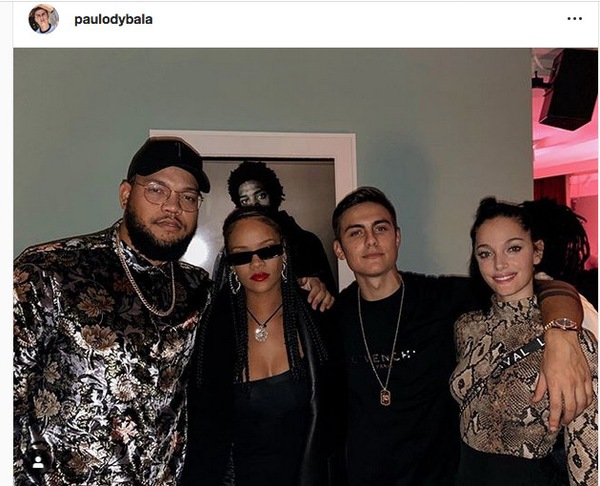 Dybala e Oriana ospiti di Rihanna: «Giorno da sogno». E ora il rinnovo