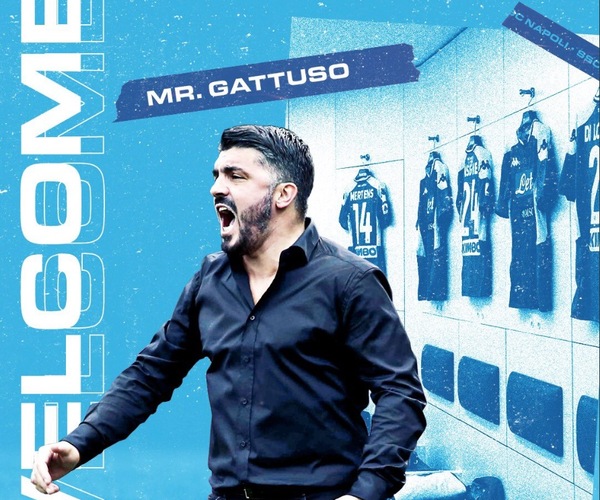 Napoli, è ufficiale: Gattuso nuovo allenatore. Sostituisce Ancelotti