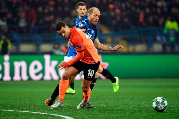 Shakhtar Donetsk-Atalanta 0-3, il tabellino
