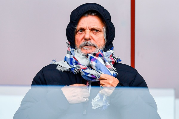 Sampdoria, squalificato Ferrero per irregolarità al centro sportivo