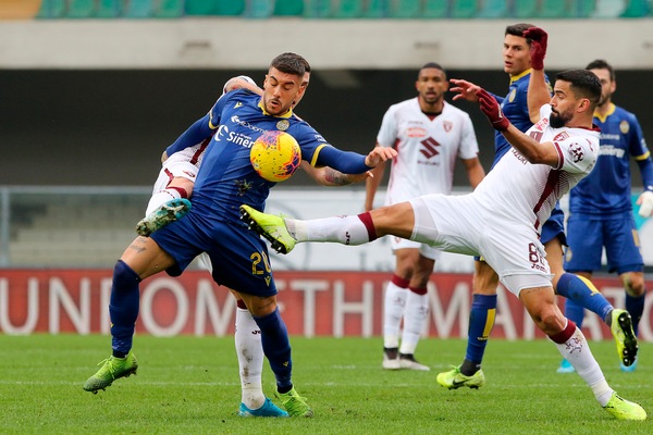 Verona-Torino 3-3: i granata si fanno rimontare tre gol