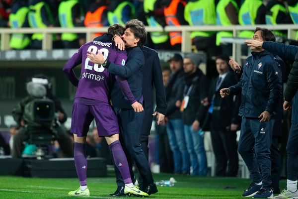 Fiorentina; Montella: "Vlahovic? Il suo gol è stato un segnale"