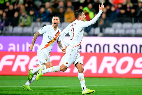 Fiorentina-Roma 1-4, il tabellino