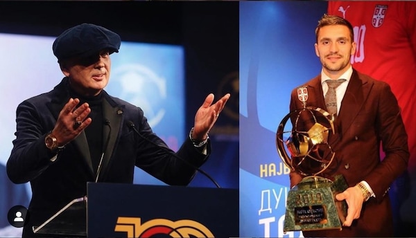 Mihajlovic, ovazione agli Oscar del calcio serbo