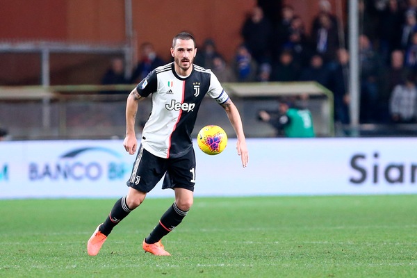Juve, Bonucci: "Noi mai veramente pericolosi, Lazio grande squadra"