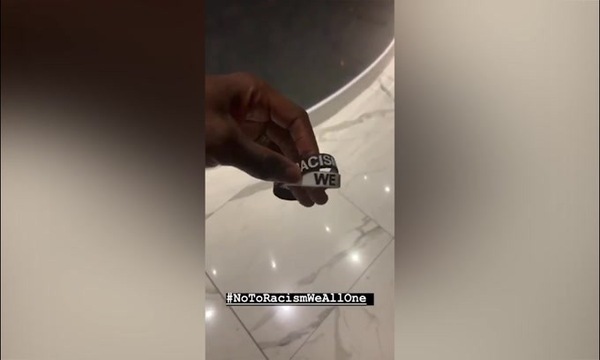 Messaggio contro il razzismo da parte di Paul Pogba