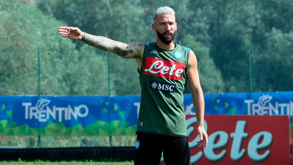 Sampdoria, c'è il difensore Tonelli in arrivo dal Napoli