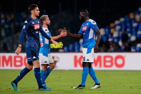 Napoli, per Koulibaly e Mertens allenamento personalizzato