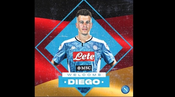 Napoli, De Laurentiis dà il benvenuto a Demme: acquisto ufficiale