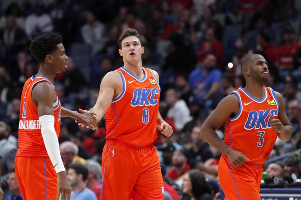 Nba, Gallinari ne fa 24, ma i Lakers spazzano via Oklahoma. Pelicans ko a Boston