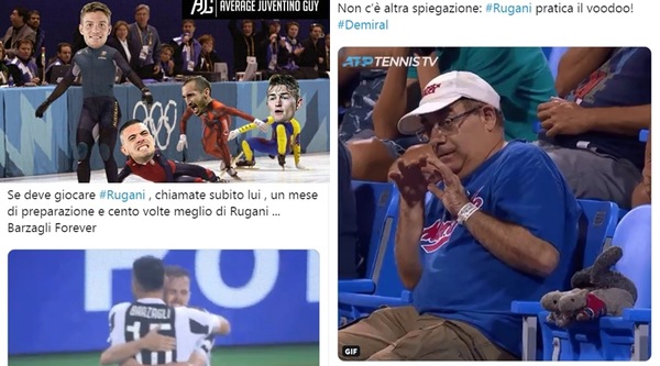 Juve, con Demiral out resta solo Rugani. Le reazioni dei tifosi