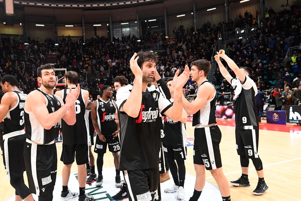 Virtus Bologna inarrestabile. Successi per Cremona, Venezia e Reggio Emilia