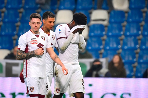 Sassuolo-Torino, le pagelle dei granata: Verdi che errore, Aina che buchi