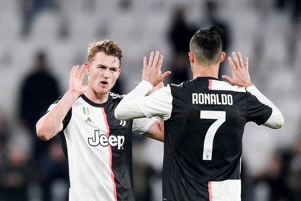Squadra dell'anno UEFA, la Juve fa i complimenti a Ronaldo e De Ligt