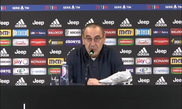 Sarri: "Cr7 è un animale che si nutre di gol"
