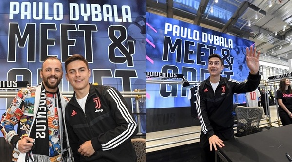 Juve, Meet & Greet con Dybala: tifosi in delirio