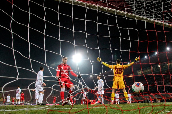 Perugia-Livorno, decide la rete di Melchiorri: 1-0