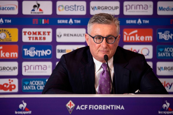 Fiorentina, Pradè: "Commisso? Mai visto investimenti così, lo ringrazio"
