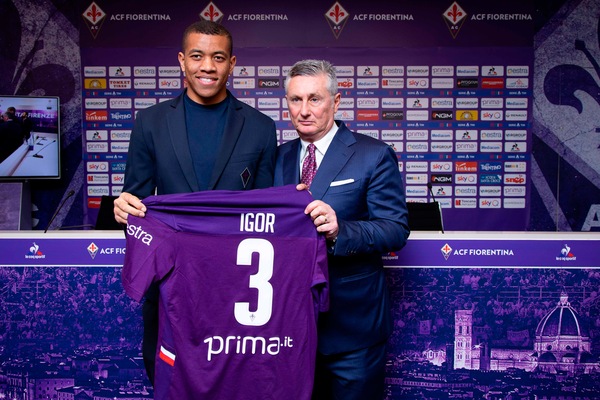 Fiorentina, ecco Igor: "Darò tutto per questa maglia"