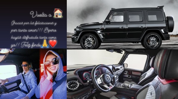 Mercedes Classe G Brabus, il fuoristrada di Cristiano Ronaldo: immagini