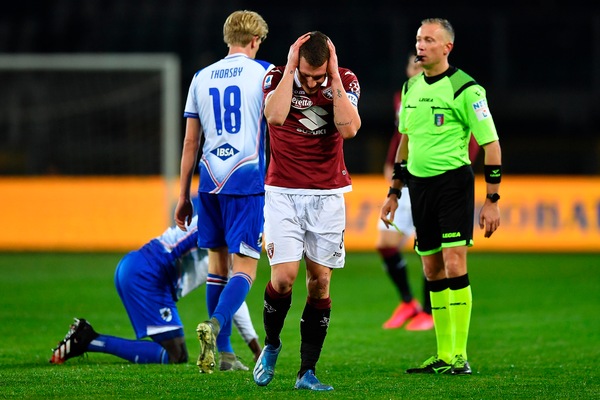 Verdi illude, poi il black-out: la Samp rimonta il Torino