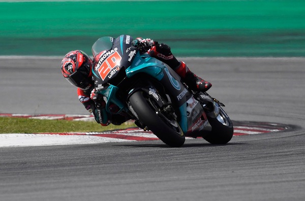 MotoGp, test Sepang: Quartararo si conferma il più veloce, Rossi 5°