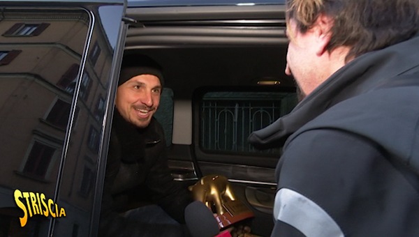 Tapiro d'oro a Ibrahimovic: "Derby? Sono arrabbiato. Sto bene al Milan"
