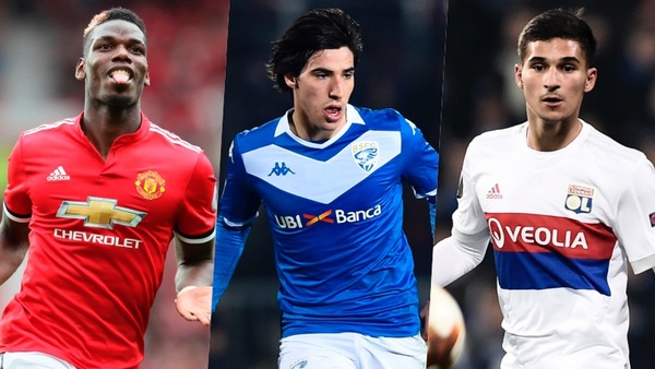 Juve, Pogba più un talento: Tonali e Aouar accerchiati
