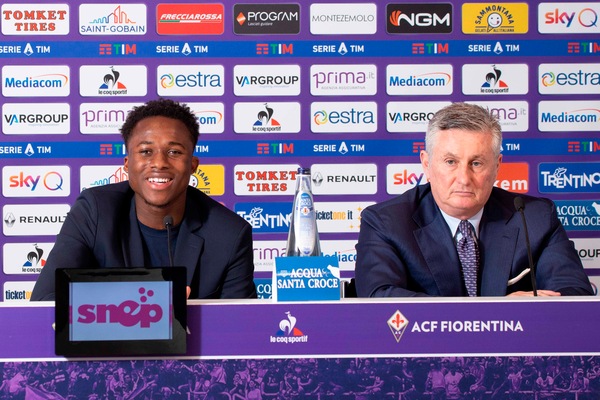 Fiorentina, ecco Kouame: "Qui hanno creduto in me. Drogba il mio idolo"