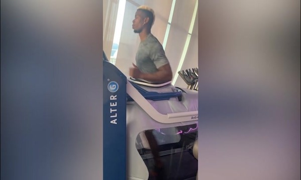 Pogba, palestra e piscina per recuperare dall'infortunio